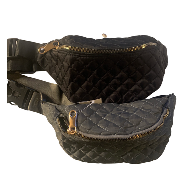 Quilted leather fanny discount pack