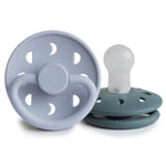 FRIGG moon Silicone Baby Pacifier Powder Blue