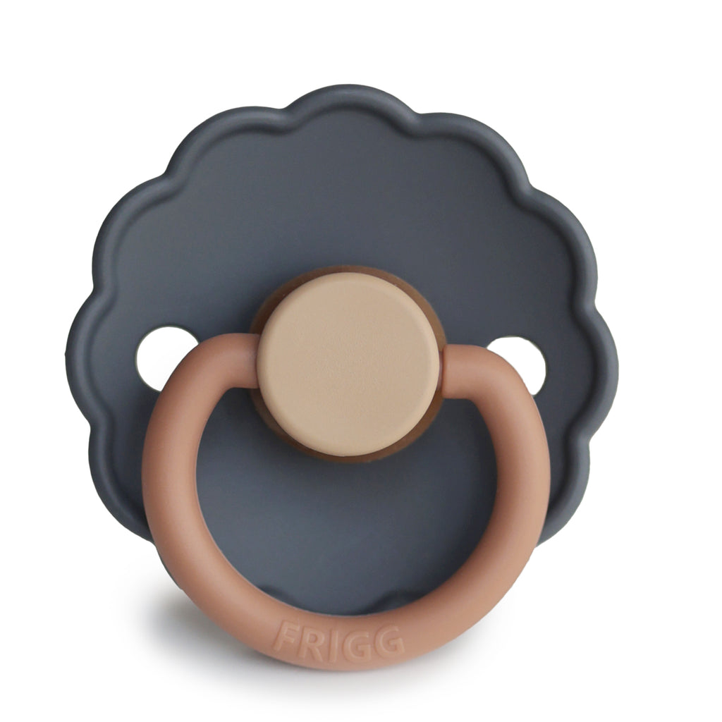 Frigg Natural Rubber Daisy Pacifier Colorblock Aurora