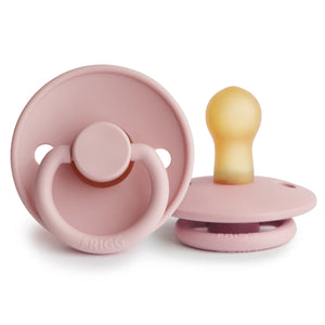 FRIGG Natural Rubber Pacifier | Baby Pink