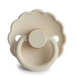FRIGG Daisy Natural Rubber Baby Pacifier Cream