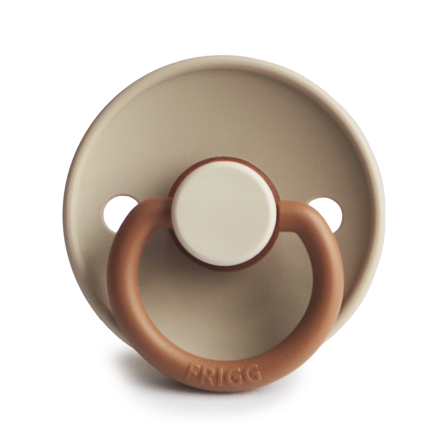 FRIGG Natural Rubber Pacifier | Colorblock Desert