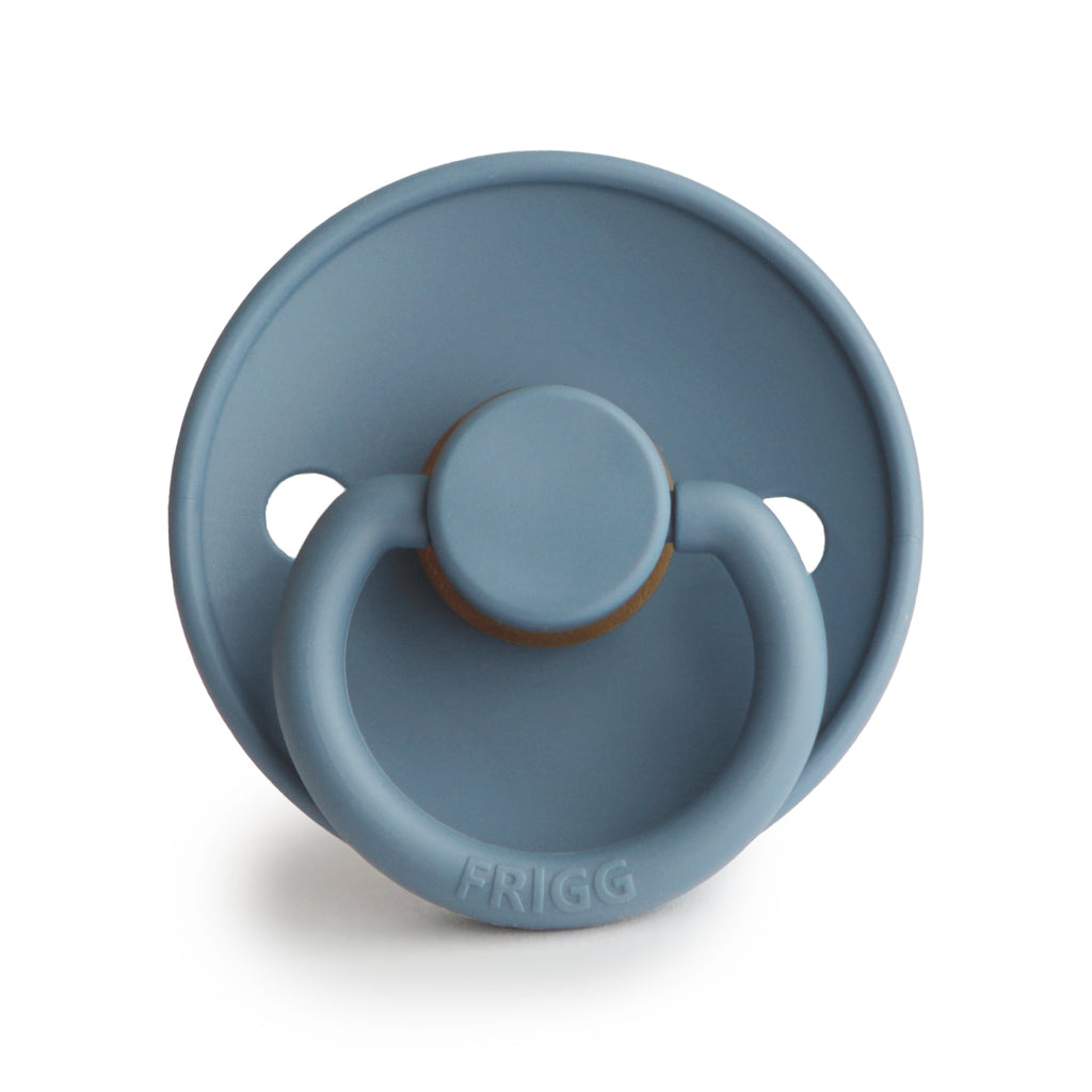 Frigg Natural Rubber Pacifier Glacier Blue