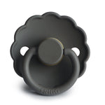 Frigg Natural Rubber Daisy Pacifier Graphite