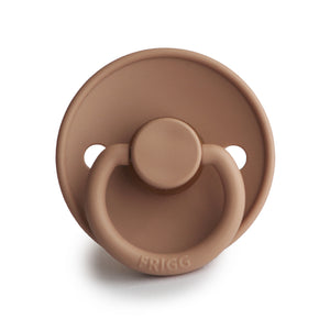 Frigg Natural Rubber Baby Pacifier Peach Bronze