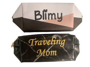Variety of different cosmetic bags great gift school, camp