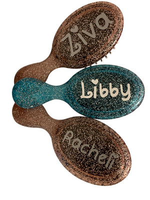 Glitter Pocket Brush 3 colors great for camp/daycamp/school