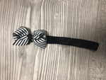 Striped bow Headbands clearance
