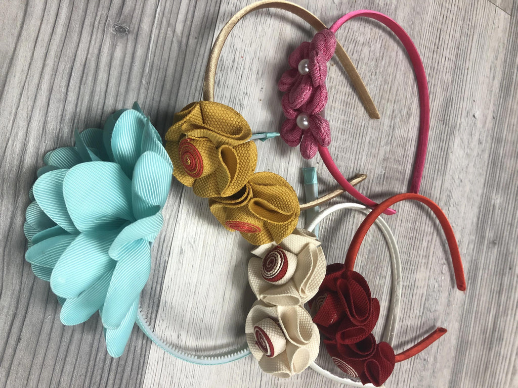 Clearance bundle of hard headbands variety Girl Headbands clearance