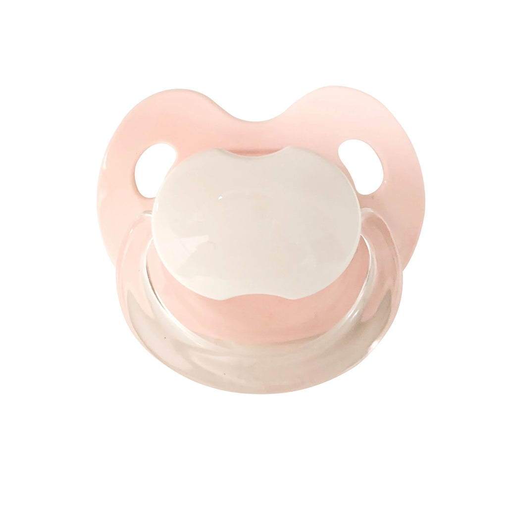 Pink Classic Asymmetrical Pacifier