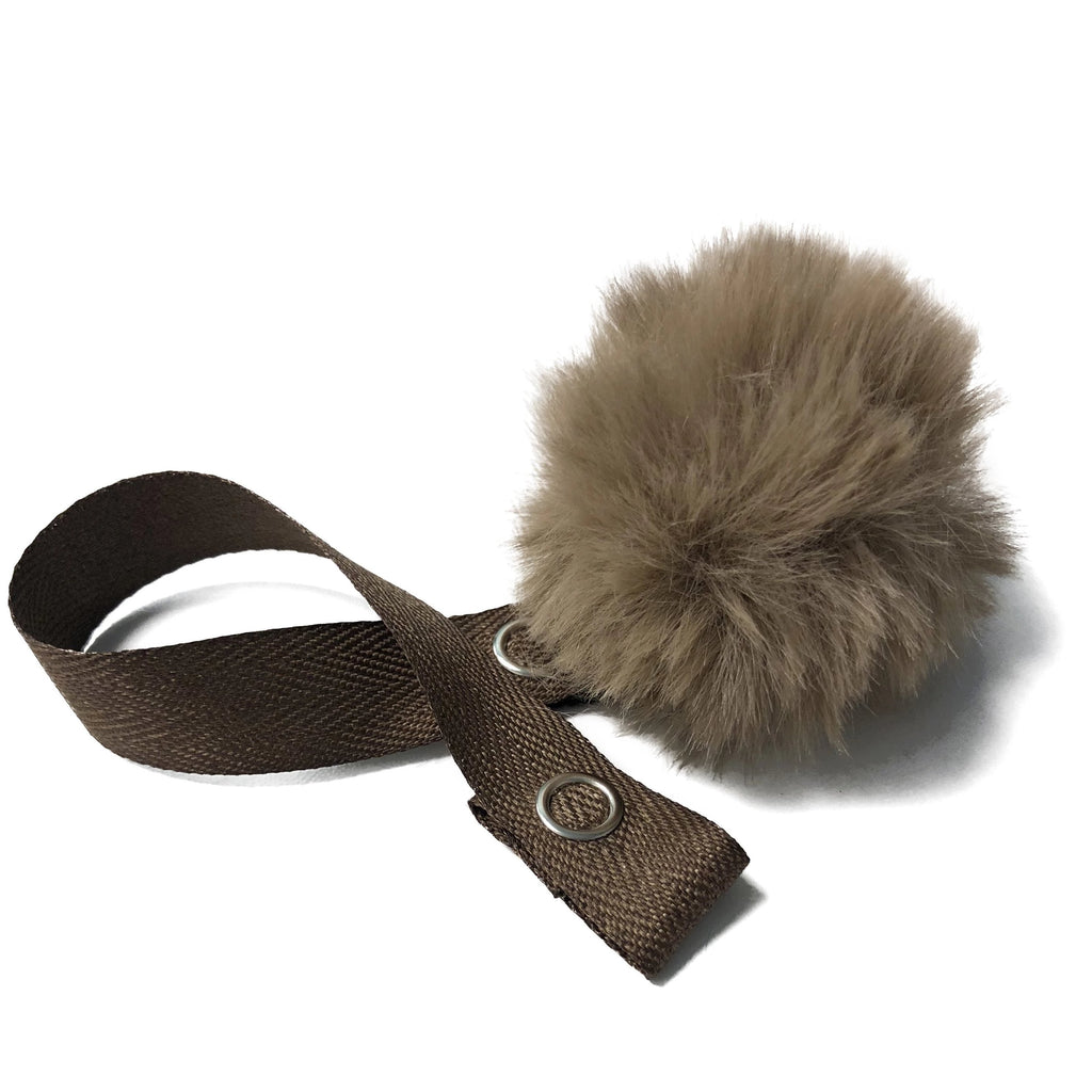 Mini Coffee Fur Pom Pom