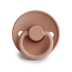 FRIGG Natural Rubber Baby Pacifier | Rose Gold