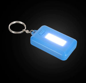 Compact flashlight keychain great for school, camp