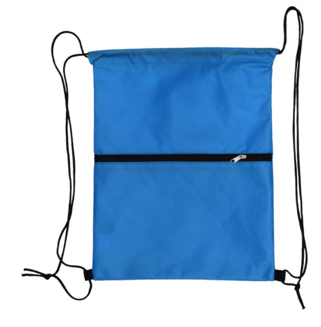 Lightweight drawstring personalized bags / briefcase school. camp