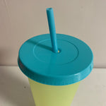 Color changing tumblers cup with summer keychain perfect for camp/school etc