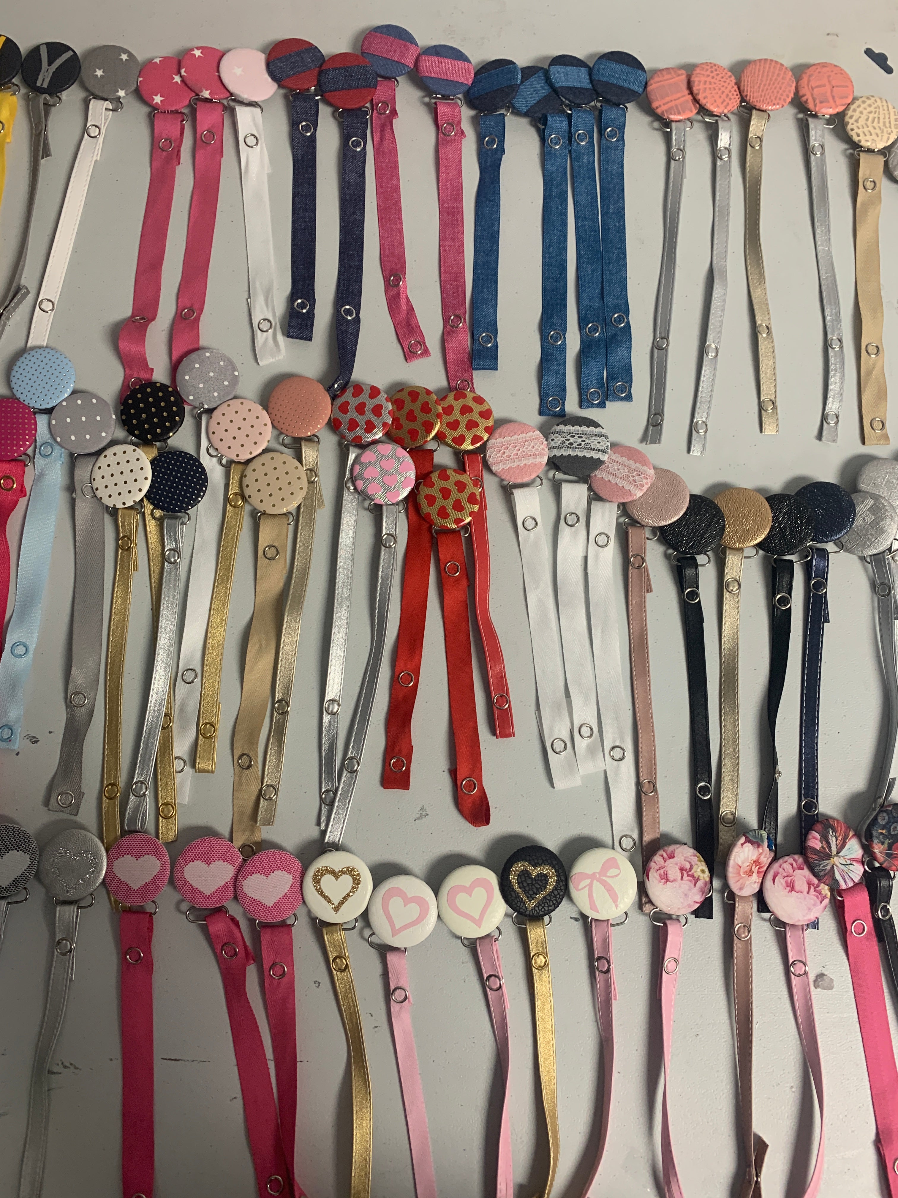 Clearance pacifier clips $6 each Summer Styles