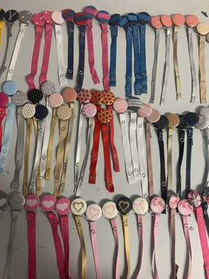 Clearance pacifier clips $6 each Summer Styles