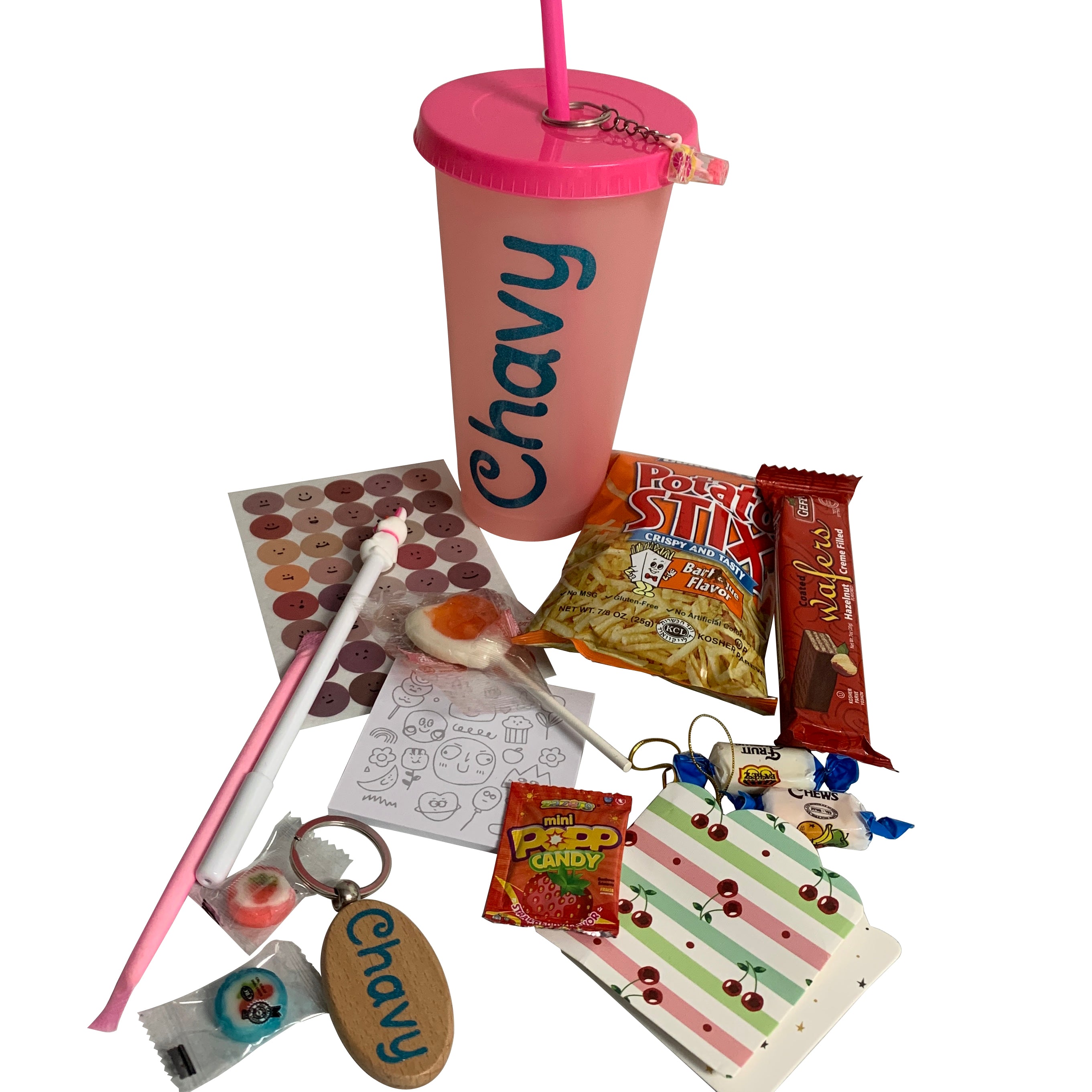 "Cup of Care" Camp Packages for girls and boys in color changing tumblers.