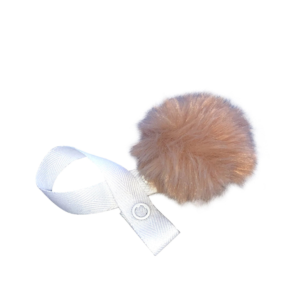 Mini Blush Fur Pom Pom